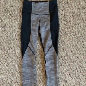 lululemon gray mesh leggings